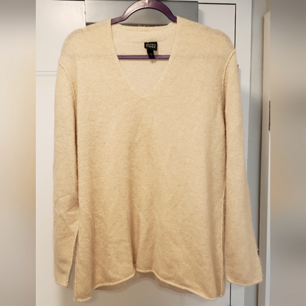 Vintage Sweater Top Eileen Fisher 1990s Vintage sz Large